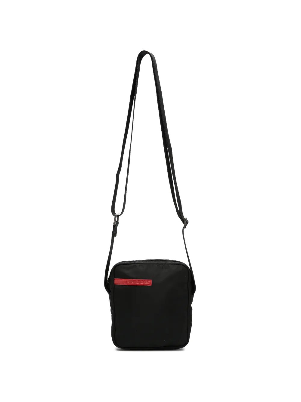 1990s logo-patch crossbody bag