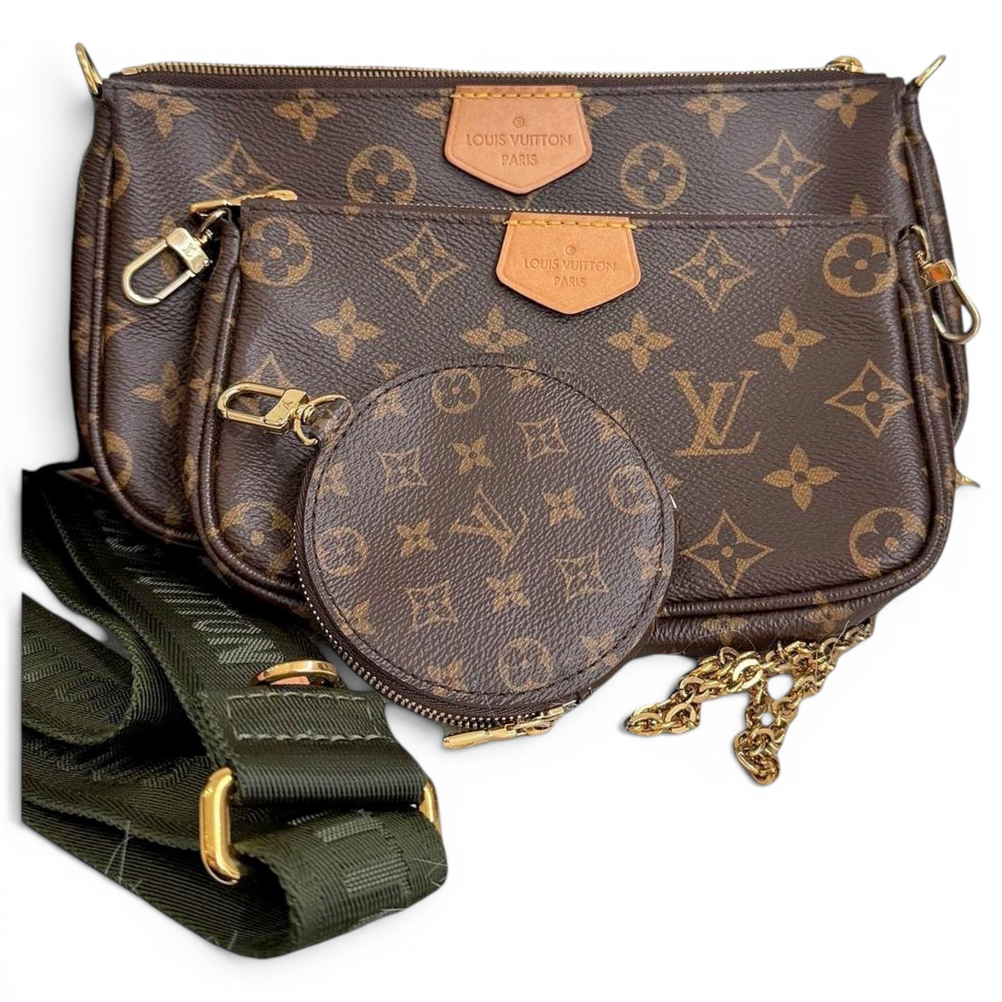 Multi Pochette Accessoires leather handbag