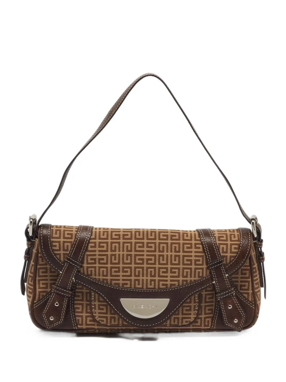 4G jacquard shoulder bag