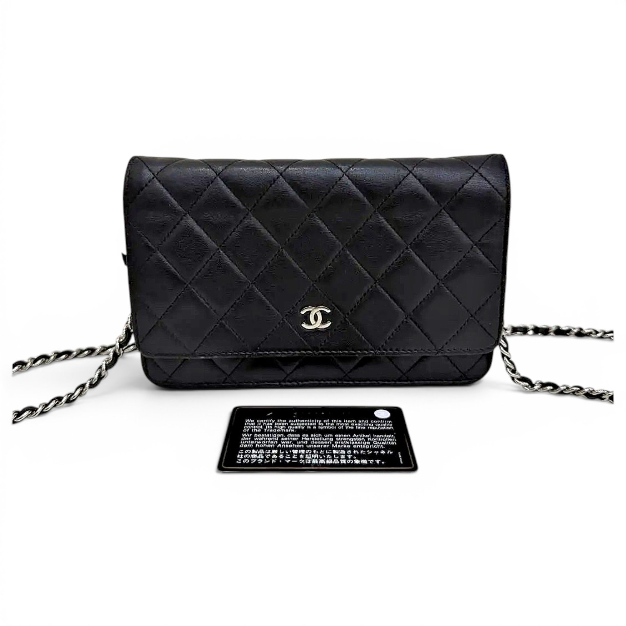 Wallet On Chain Timeless/Classique leather crossbody bag