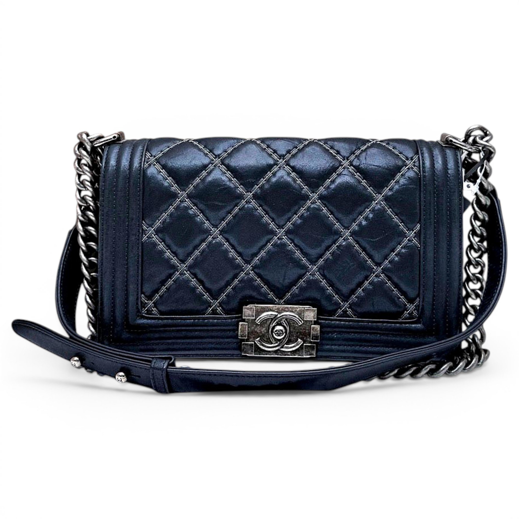 Boy leather handbag