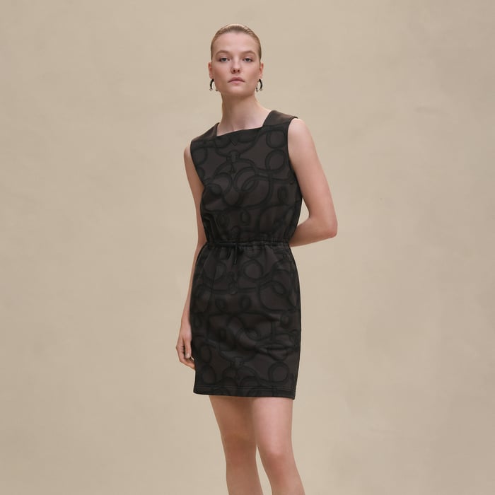 Gris Charbon "Palefroi Remix" Sleeveless Dress