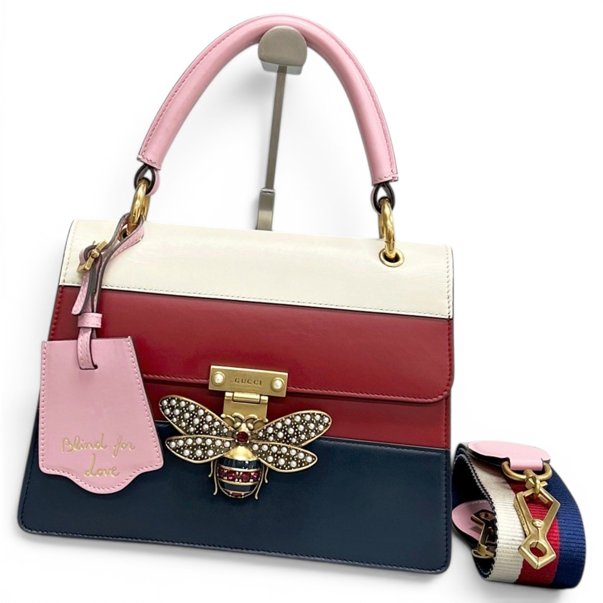 Queen Margaret leather handbag