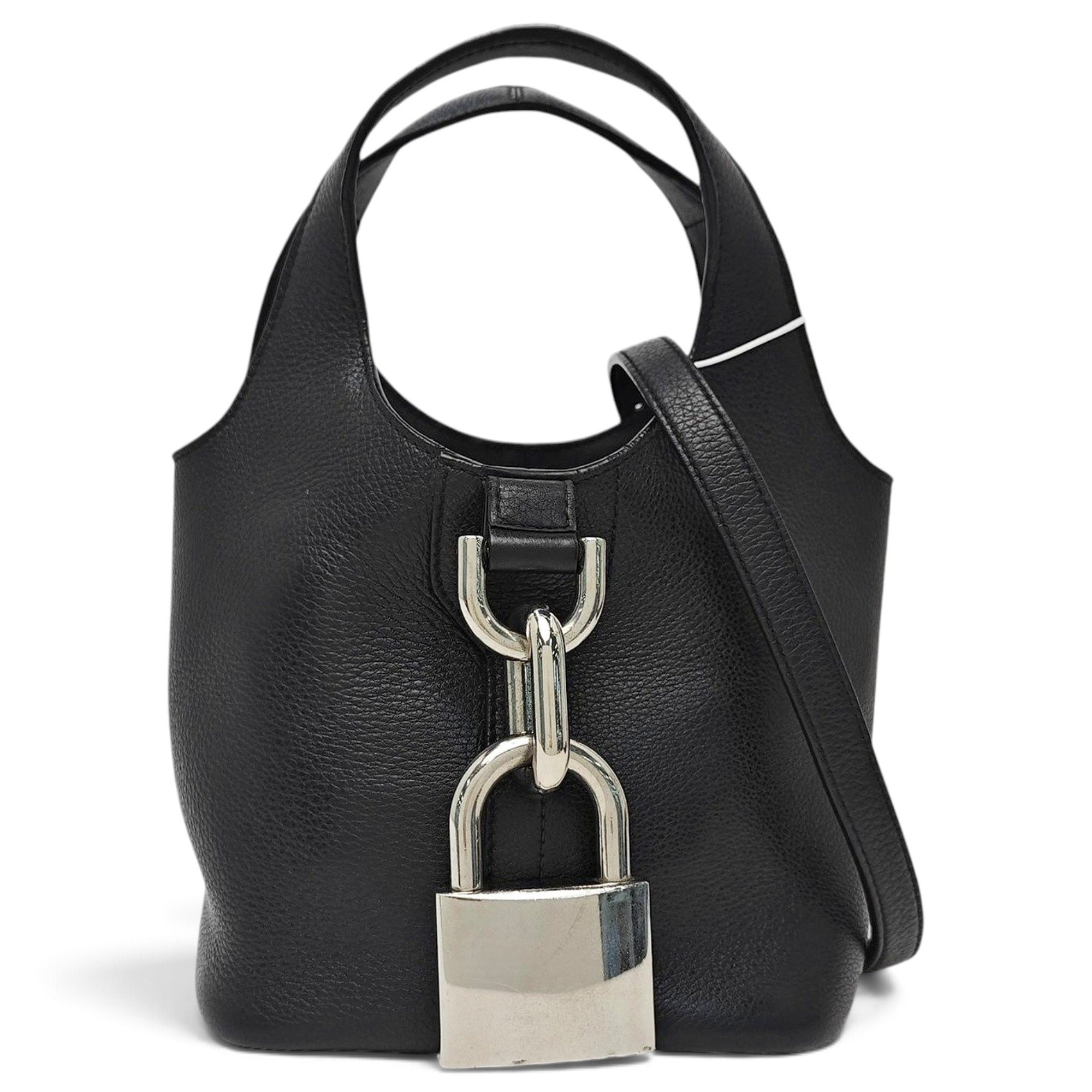 Leather handbag