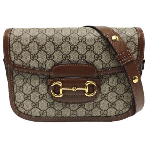 Handle Horsebit 1955 leather crossbody bag