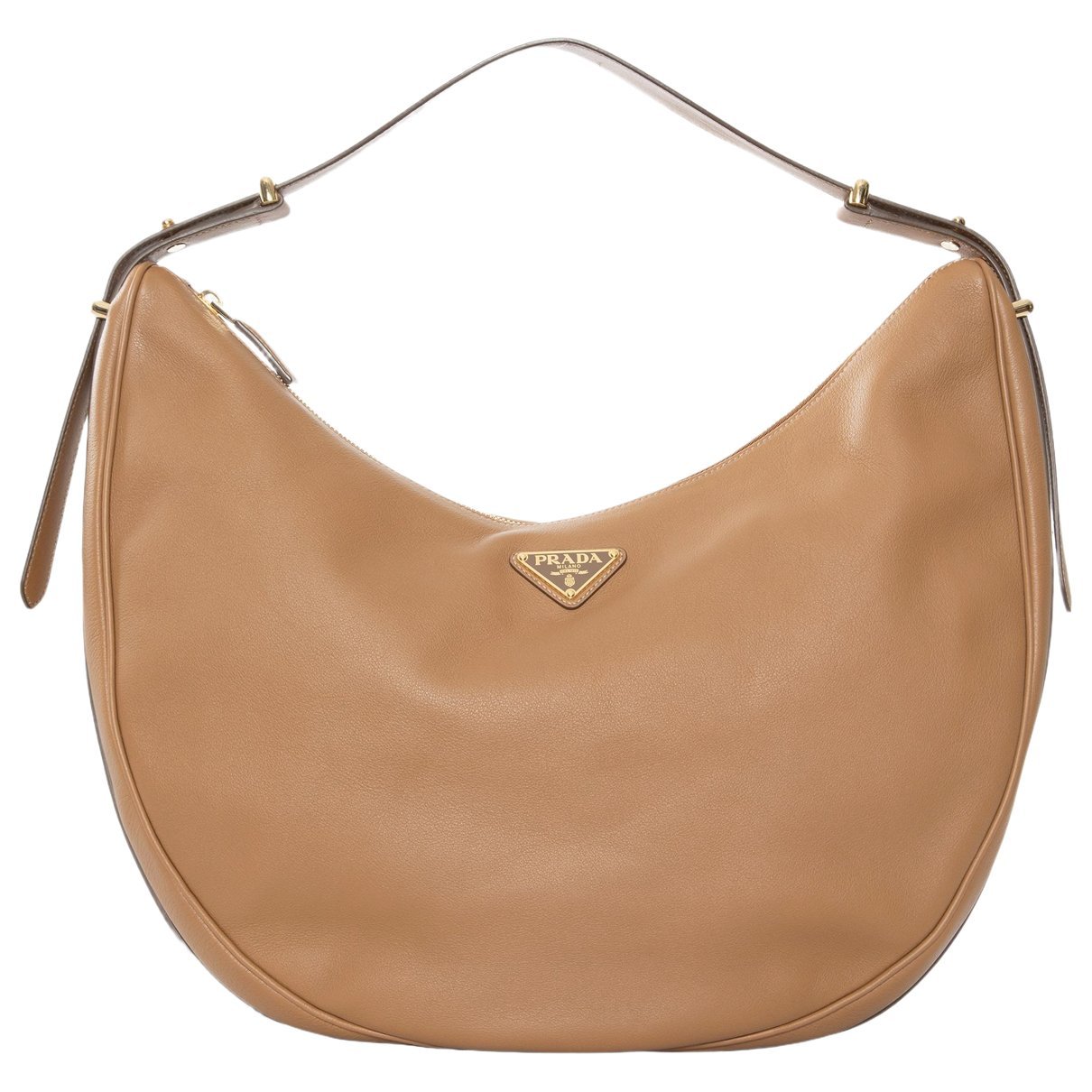 Arqué leather handbag