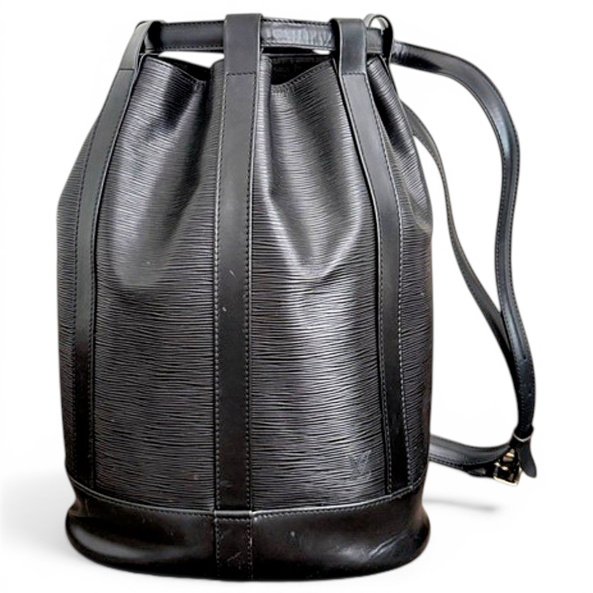 Randonnée patent leather handbag