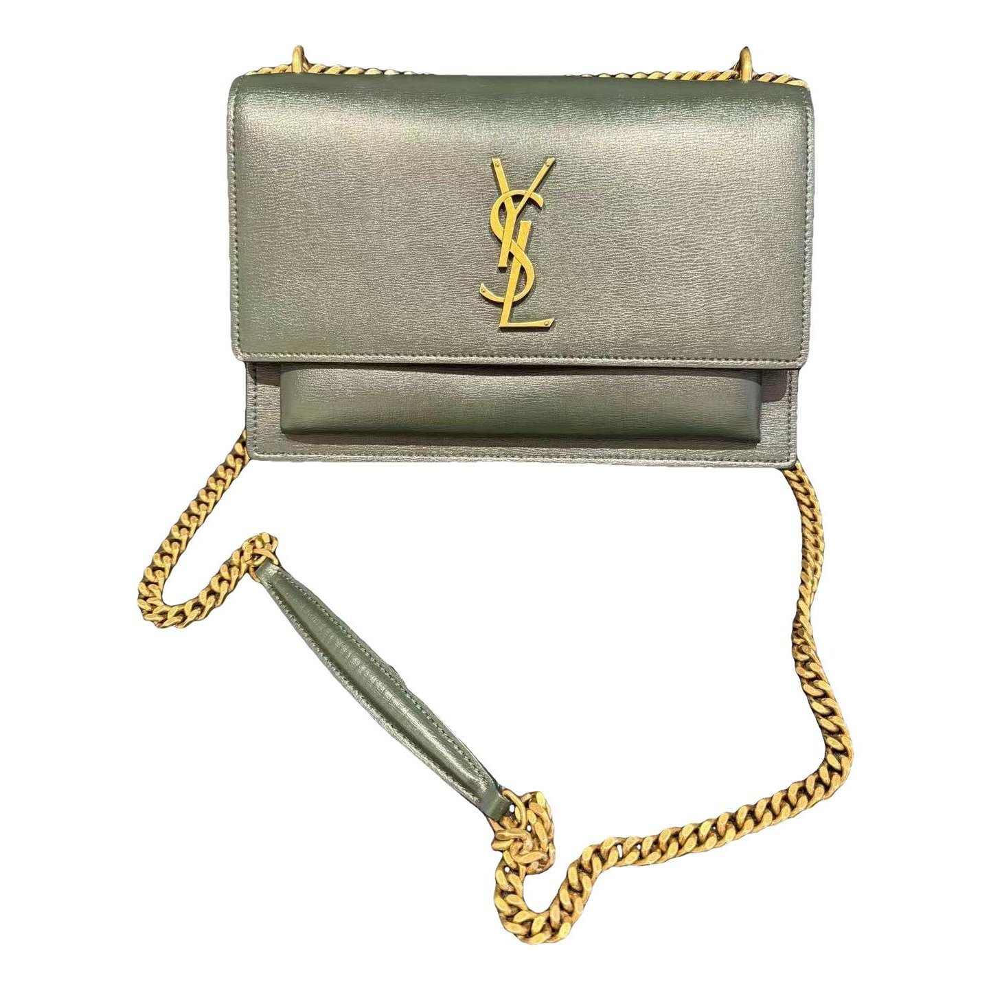 Sunset leather crossbody bag