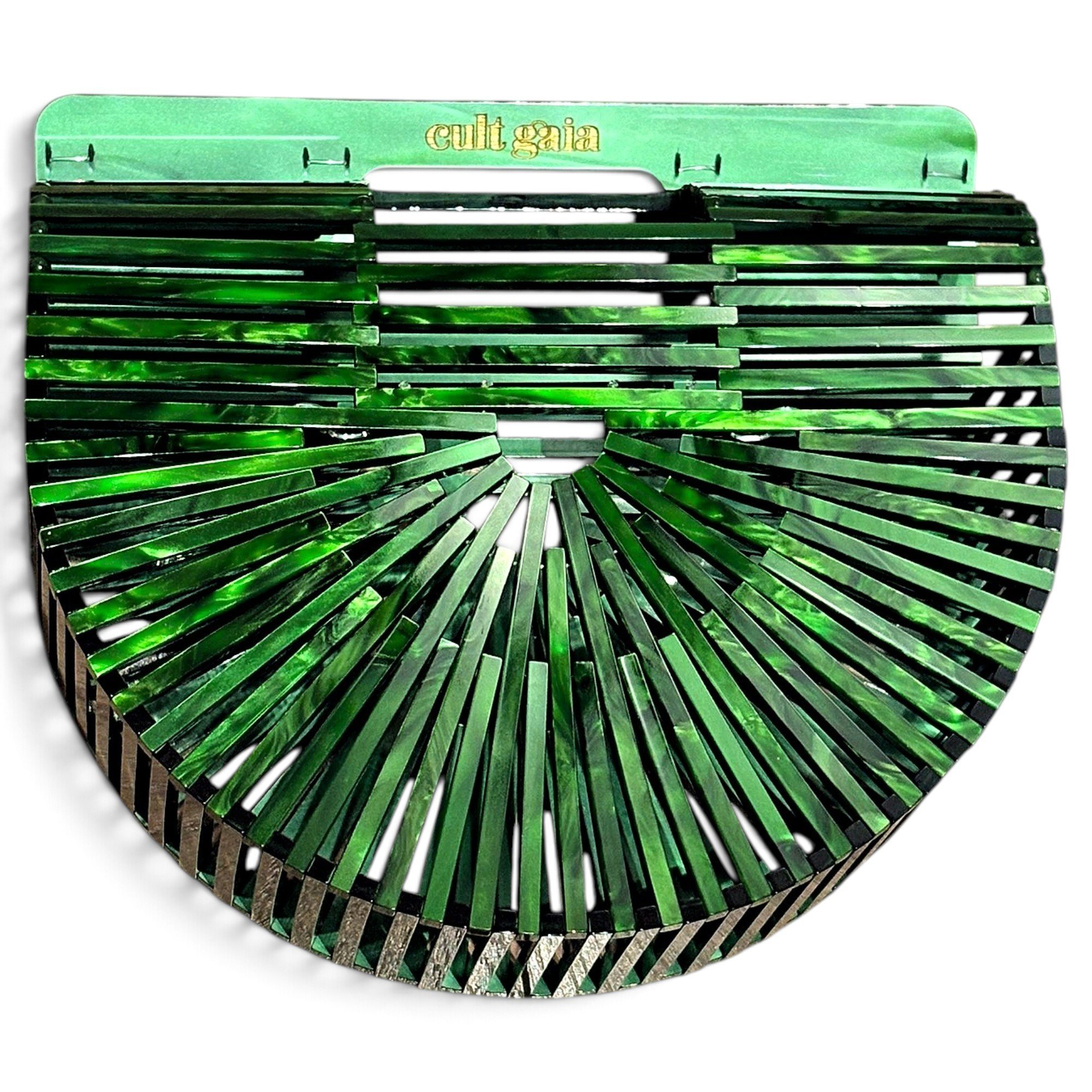 Cult Gaia Acrylic Ark clutch bag