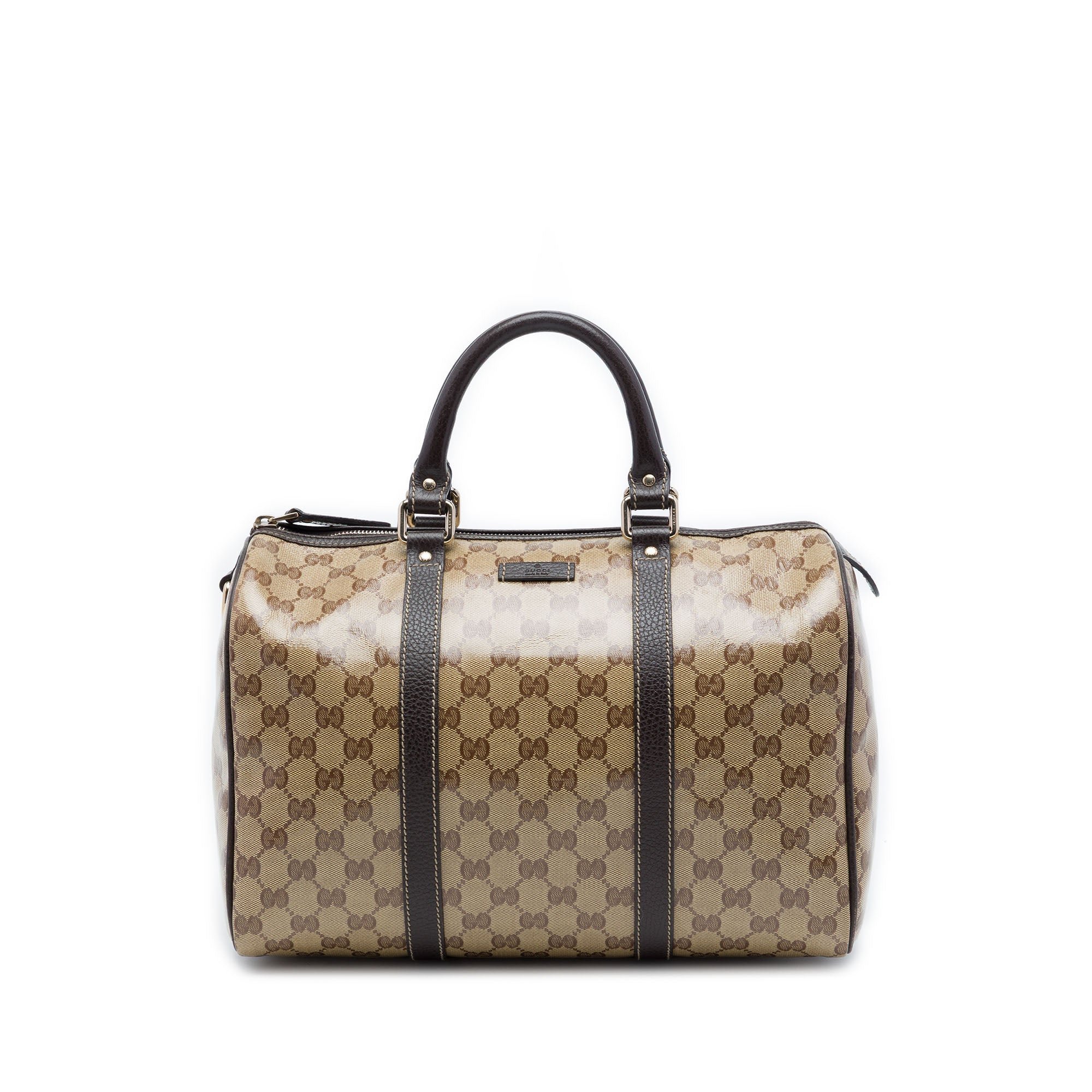 Boston leather bag