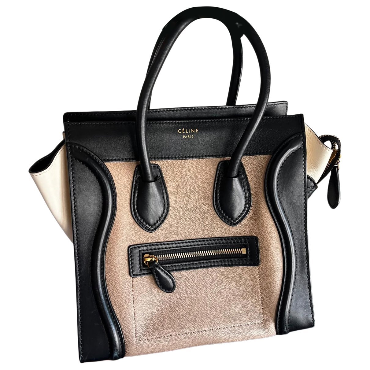 Luggage leather handbag