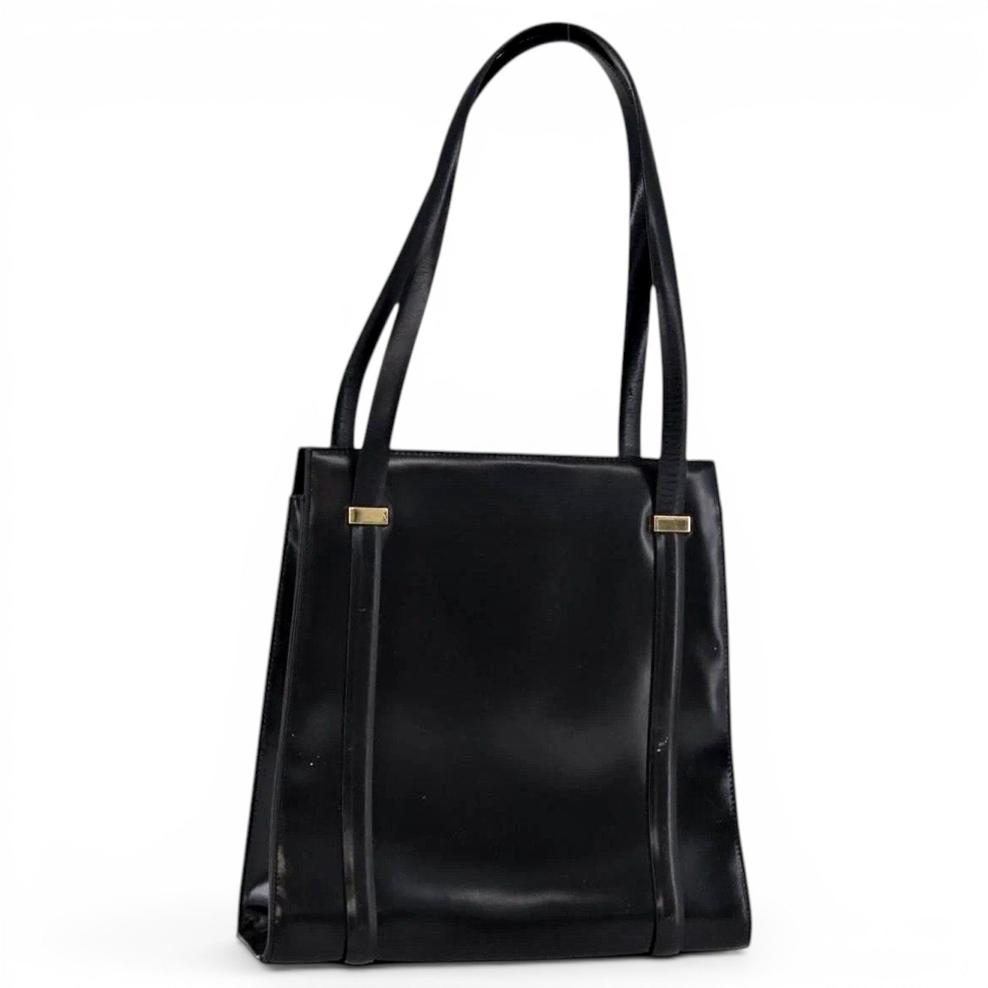 Leather tote