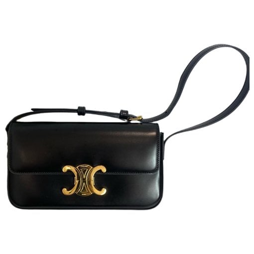 Triomphe leather handbag