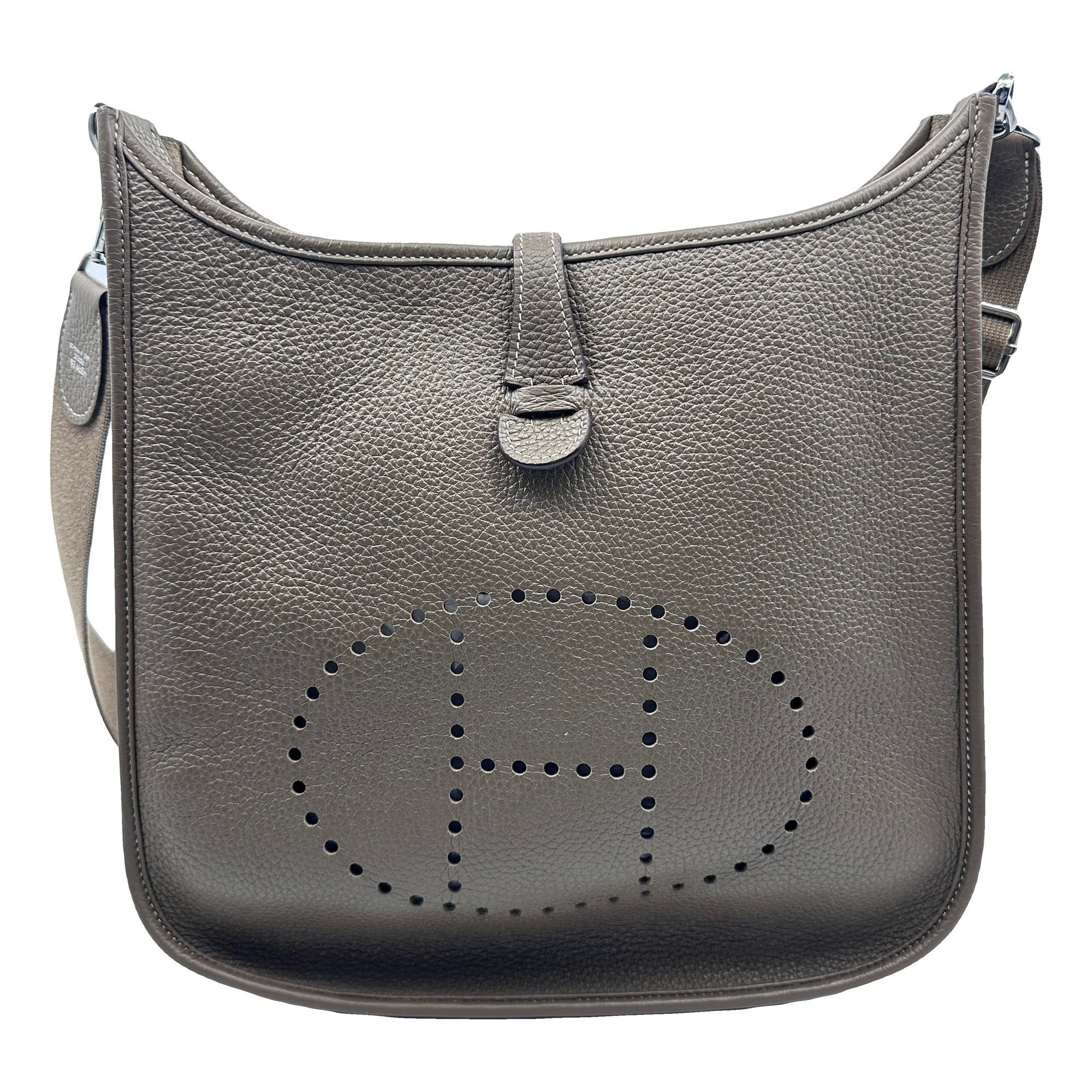 Evelyne leather handbag