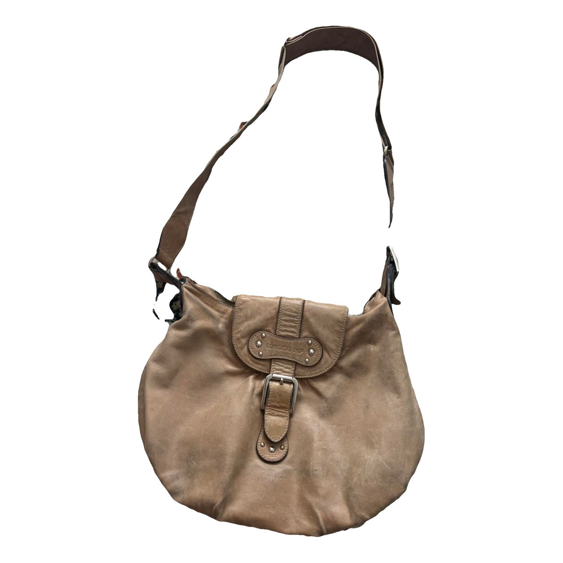 Leather crossbody bag