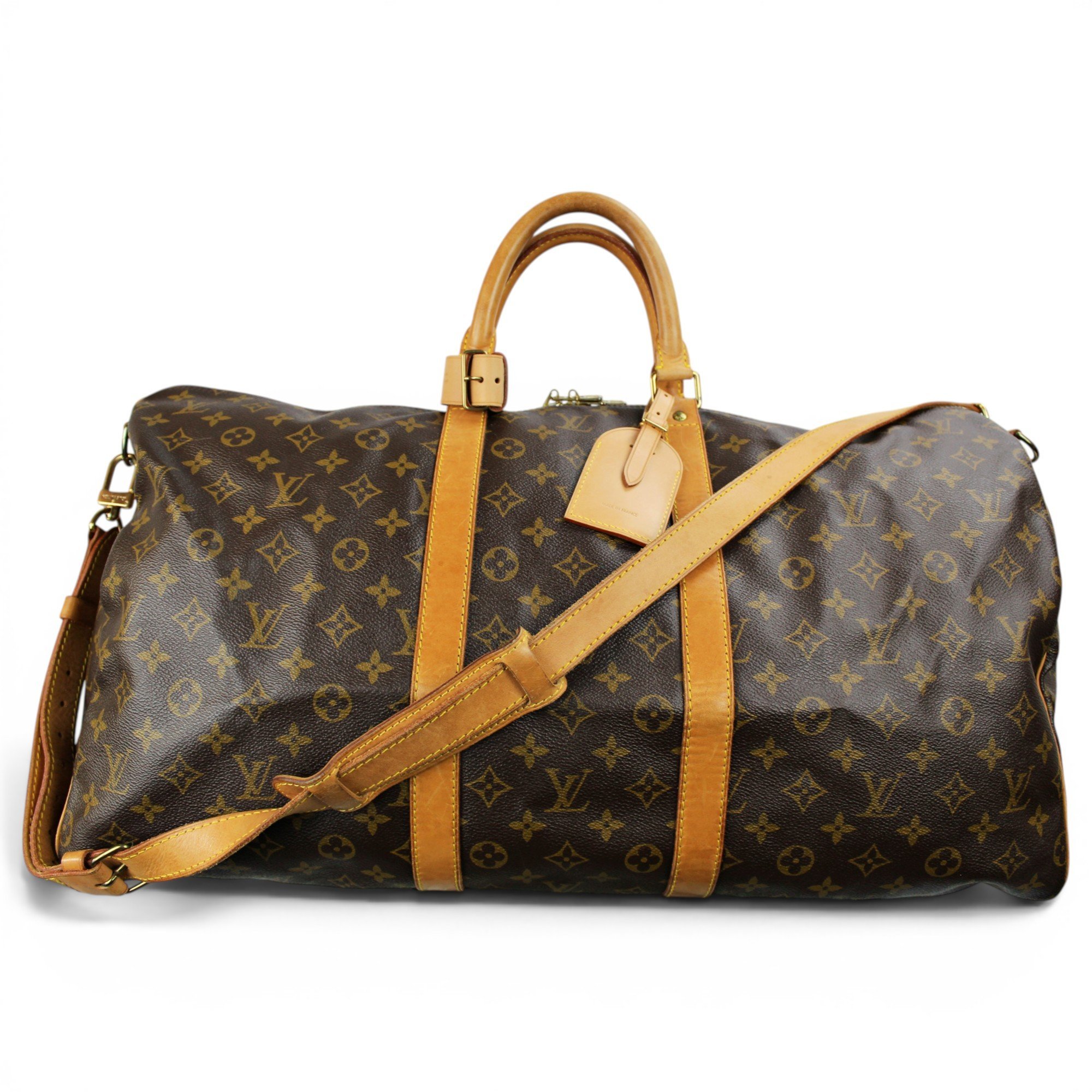 Keepall leather 48h bag
