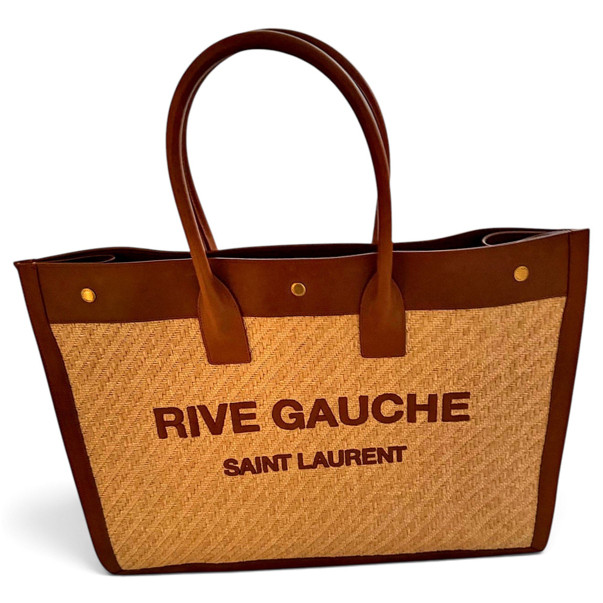 Cabas Rive Gauche leather tote
