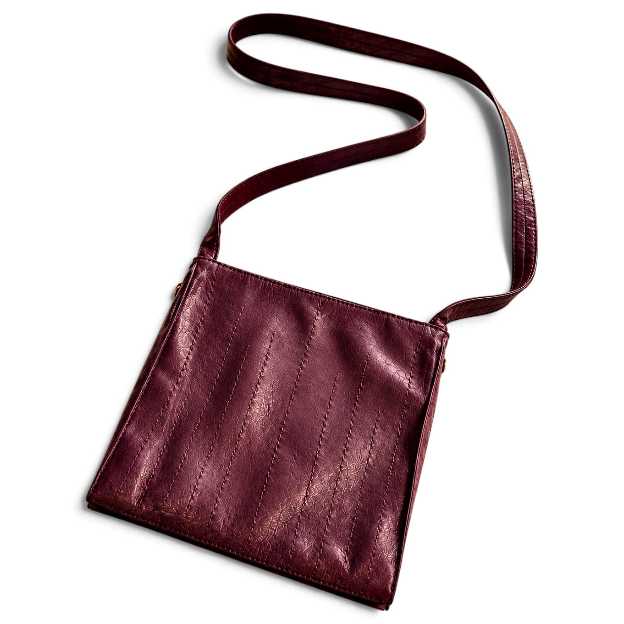Leather crossbody bag