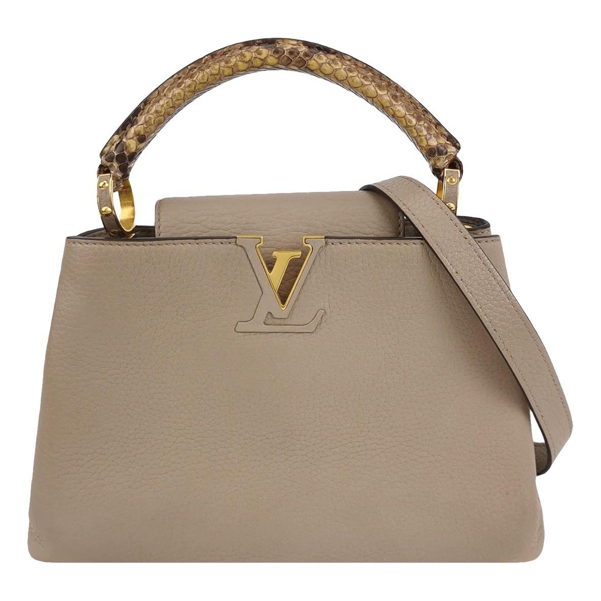 Capucines leather handbag