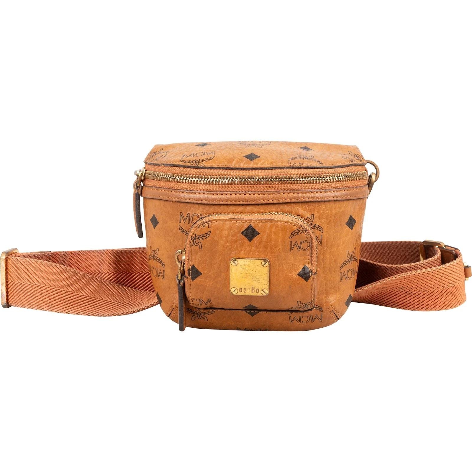MCM Boston leather crossbody bag