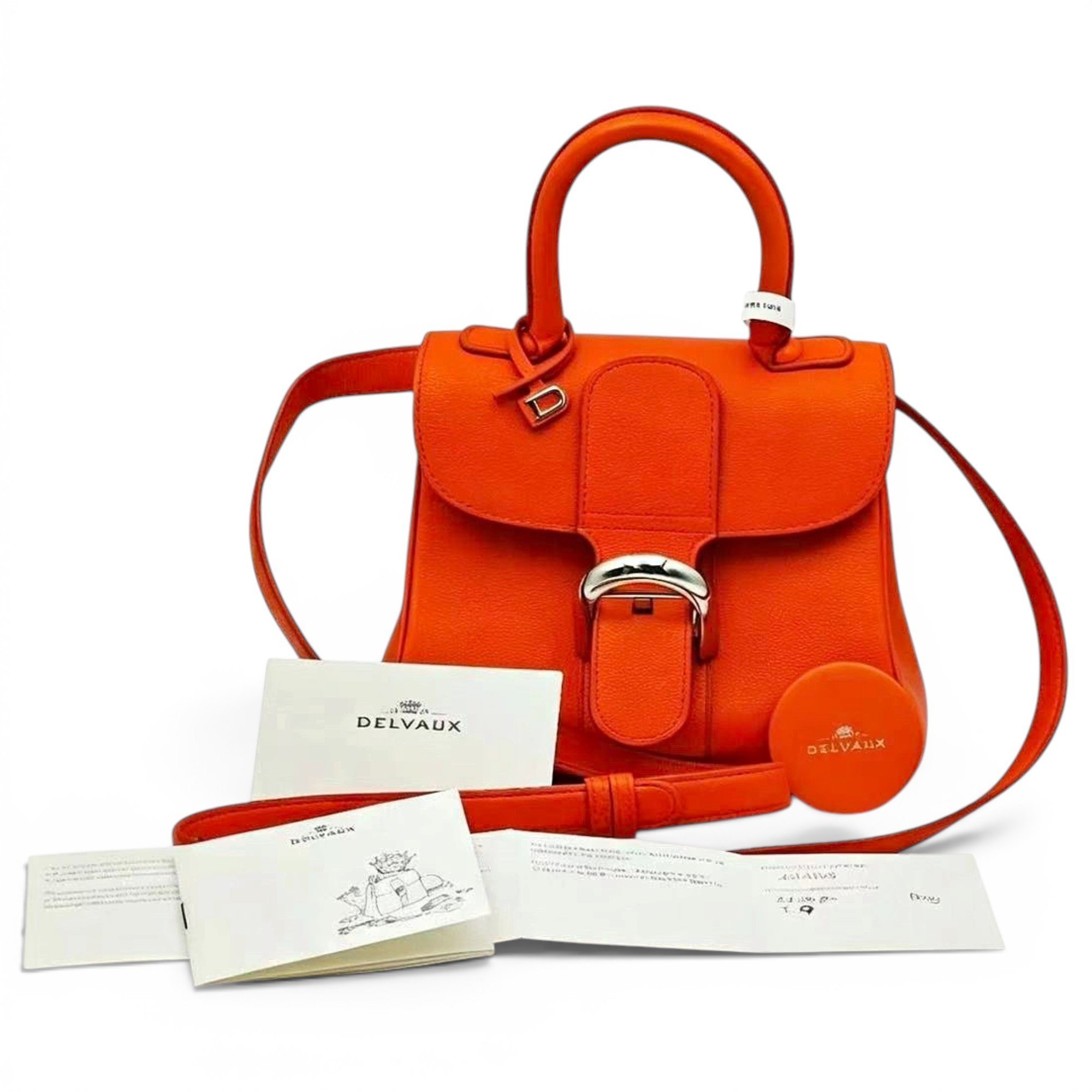 Brillant leather handbag