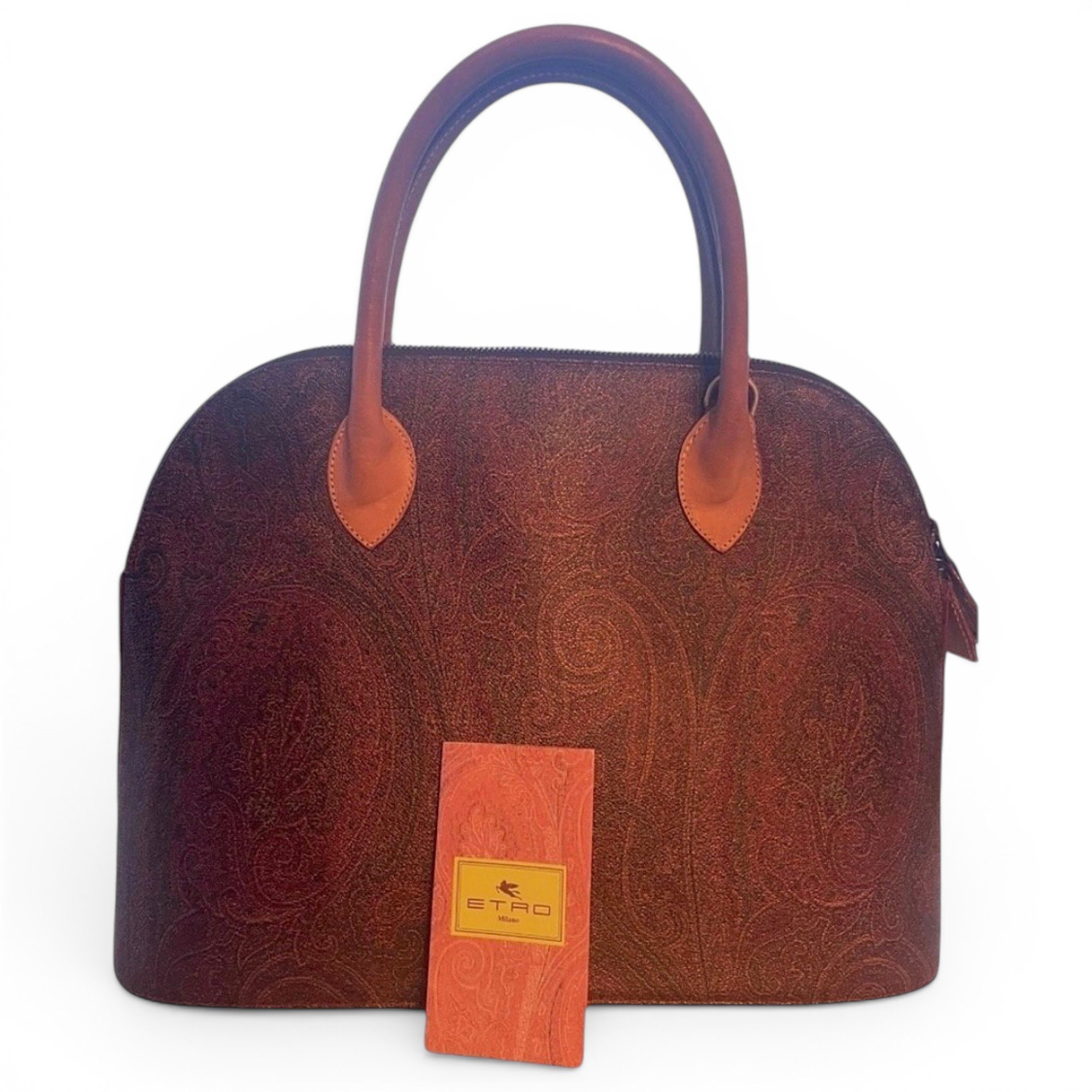 Leather satchel