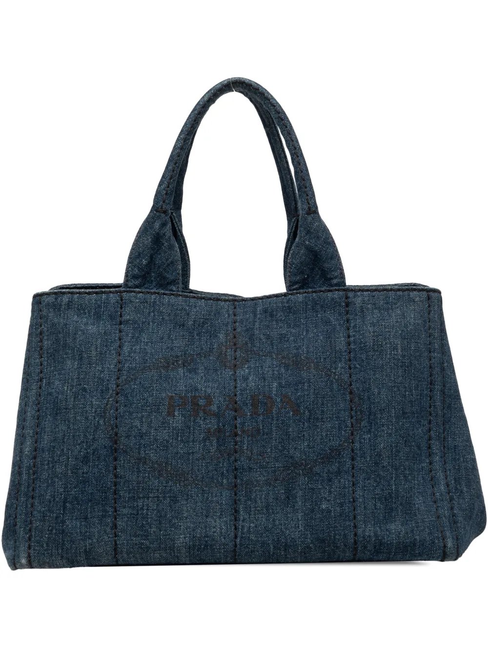 2010-2026 Canapa Logo Denim tote bag