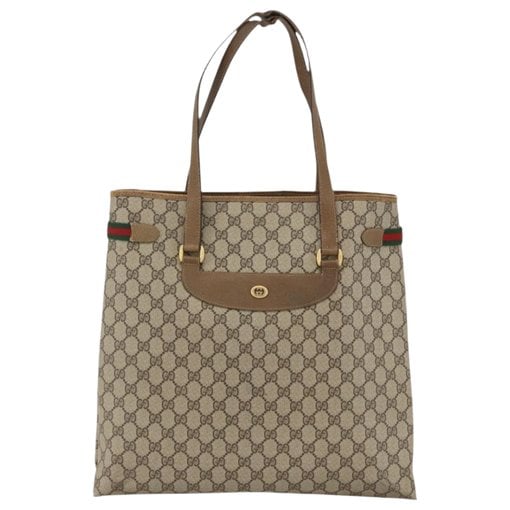 Leather tote