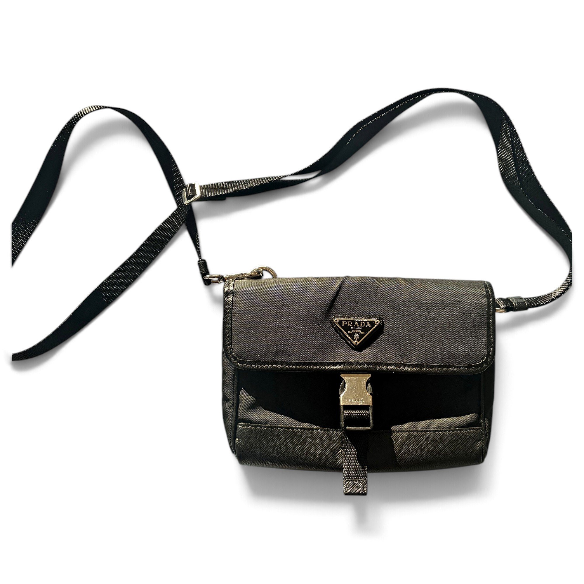 Re-Nylon crossbody bag