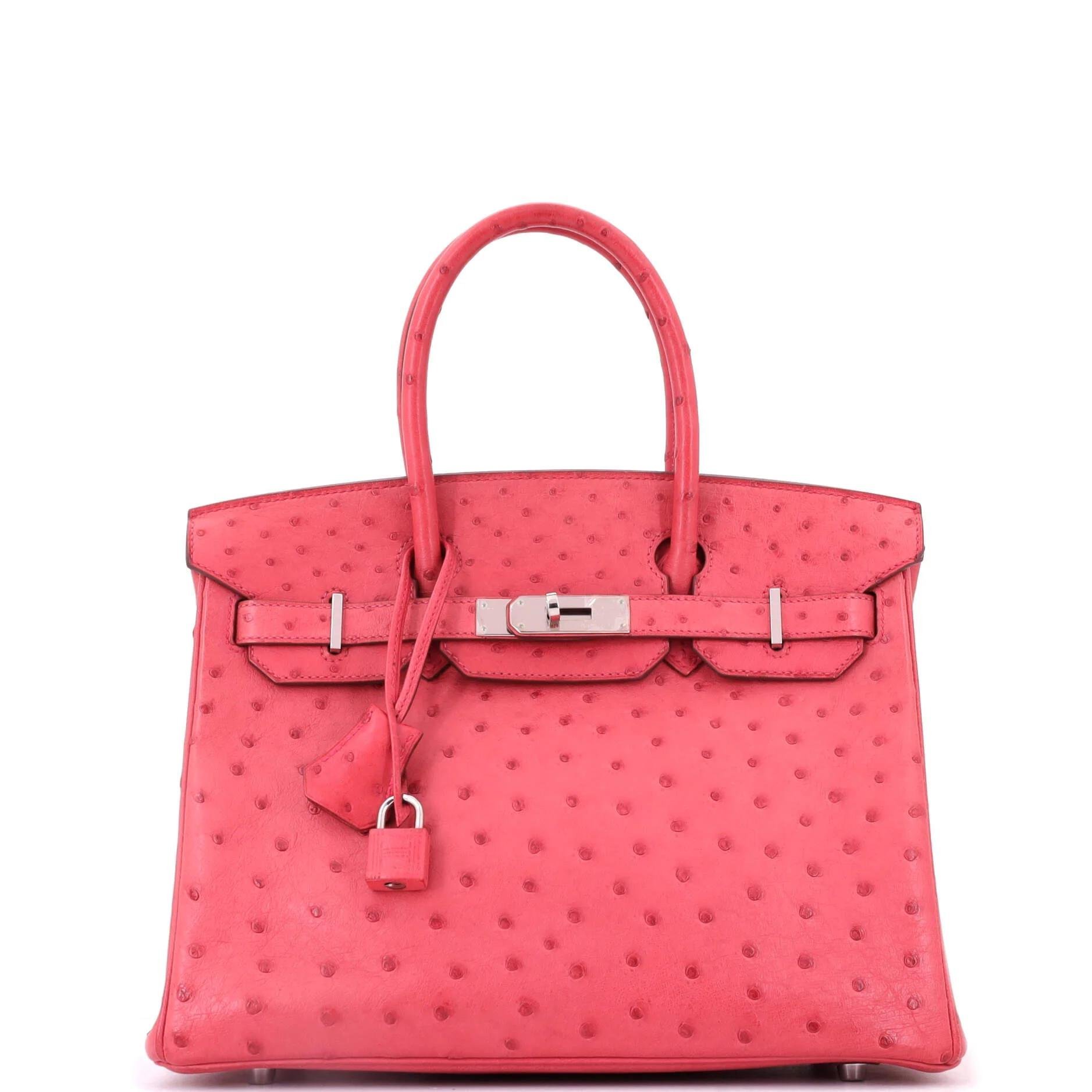 Birkin 30 exotic leathers tote