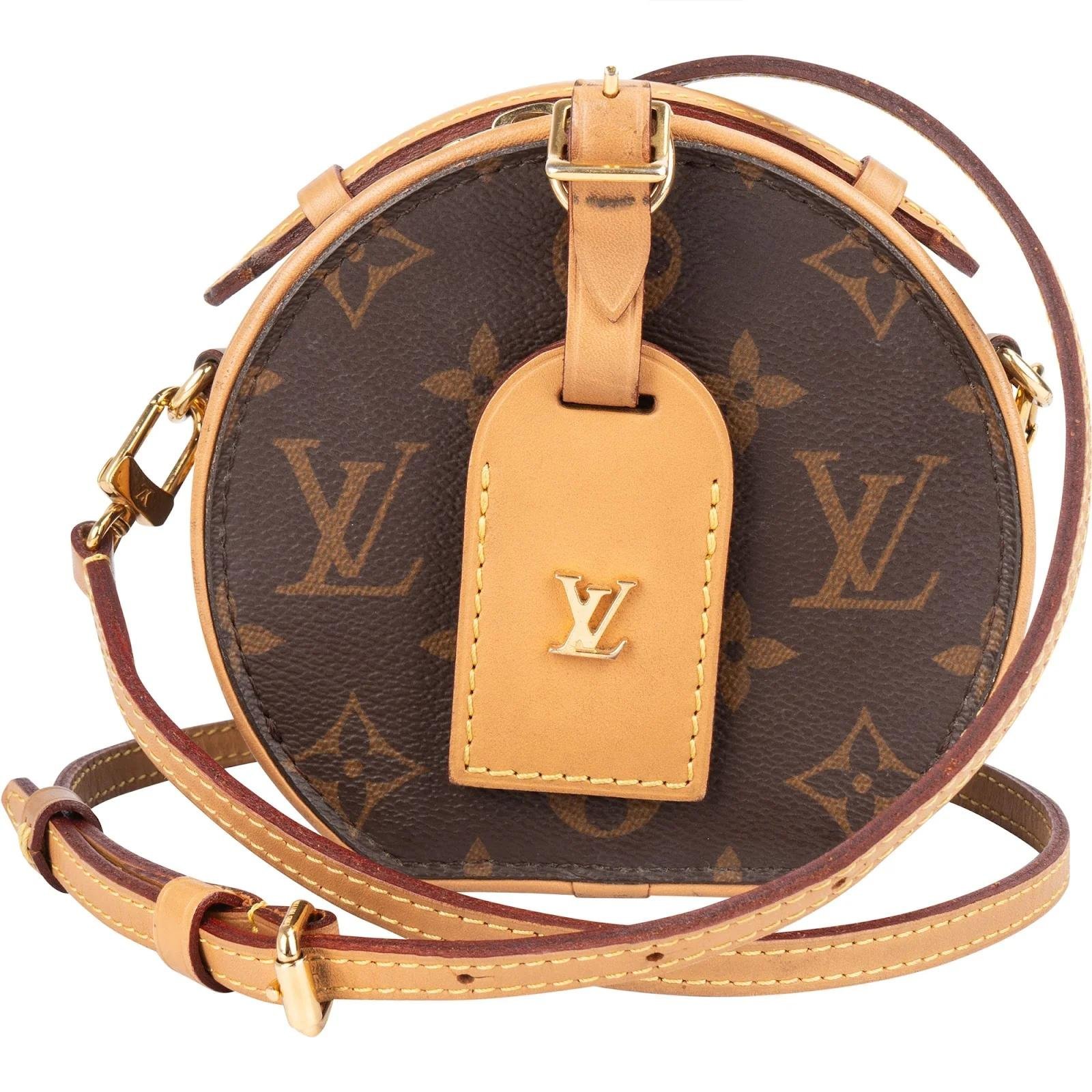 Boîte chapeau souple leather crossbody bag