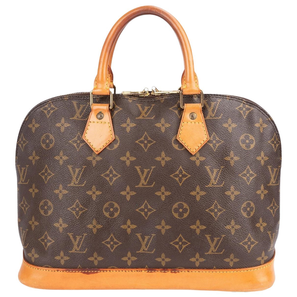 Alma leather handbag
