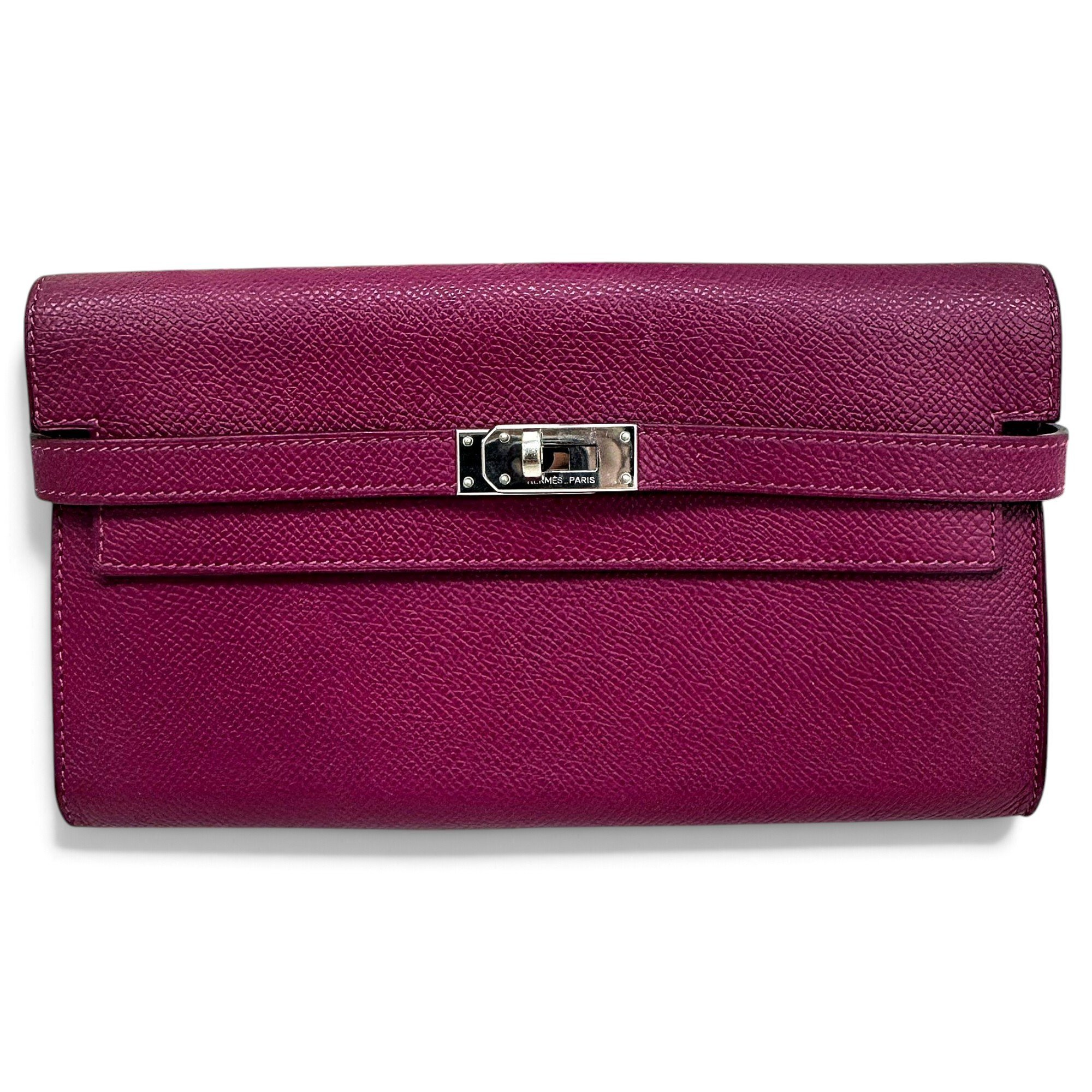 Kelly to go leather clutch bag