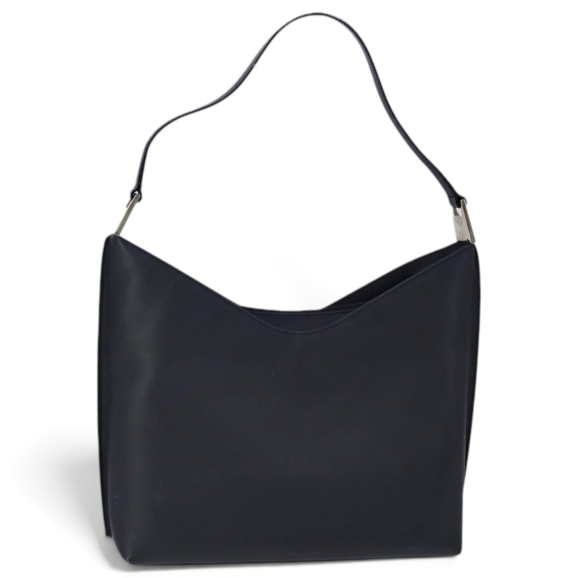 Patent leather handbag