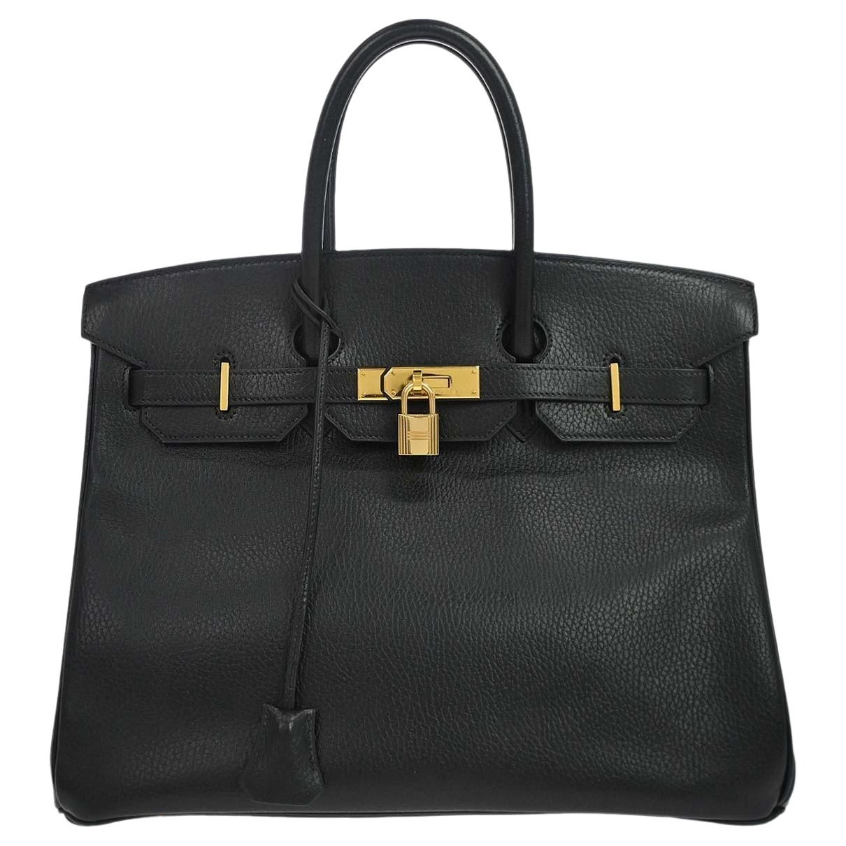 Birkin 35 leather handbag