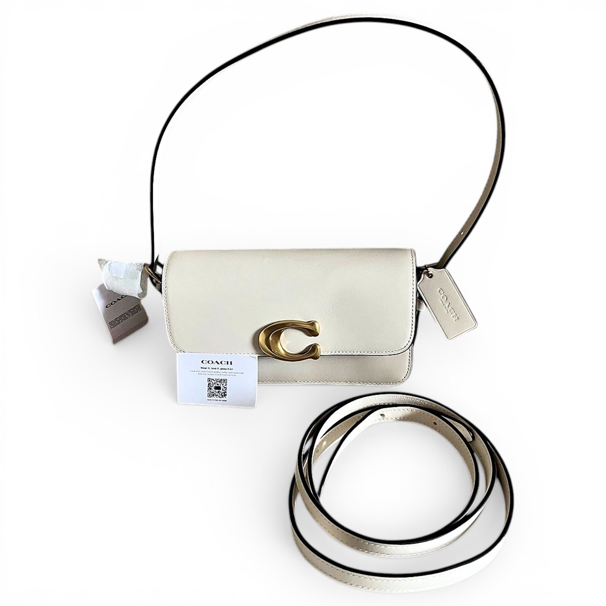 Leather crossbody bag