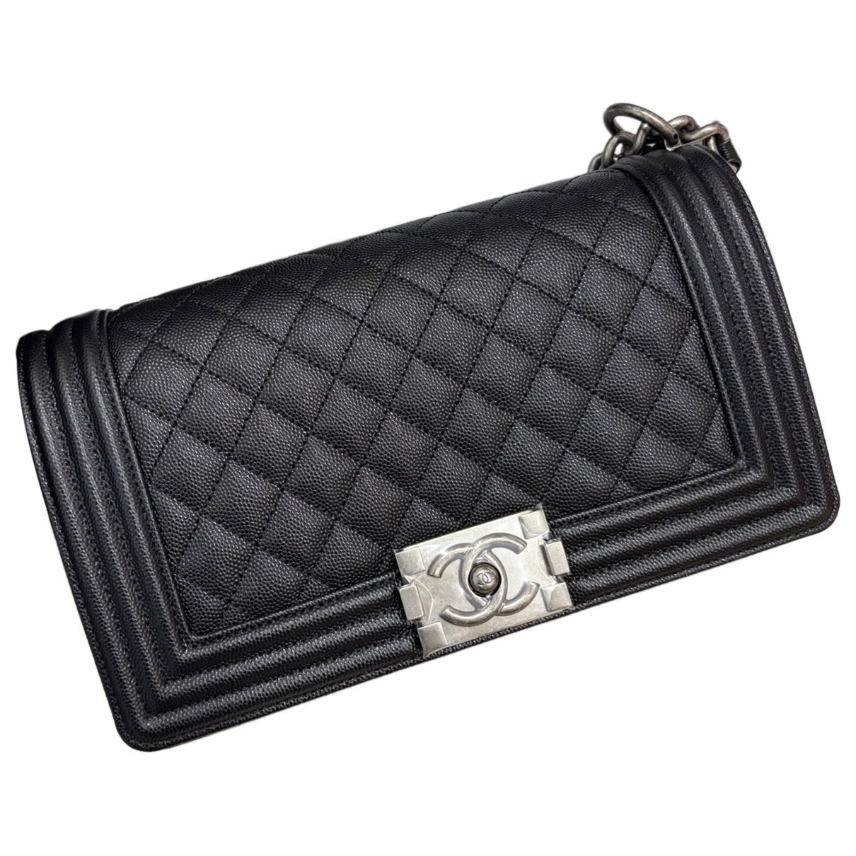 Boy leather crossbody bag