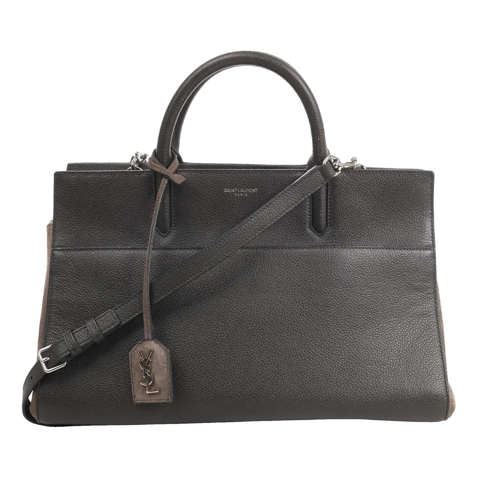 Cabas Rive Gauche leather handbag