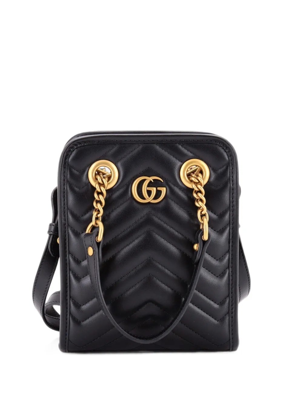 GG Marmont Handle Matelasse Leather Mini crossbody bag