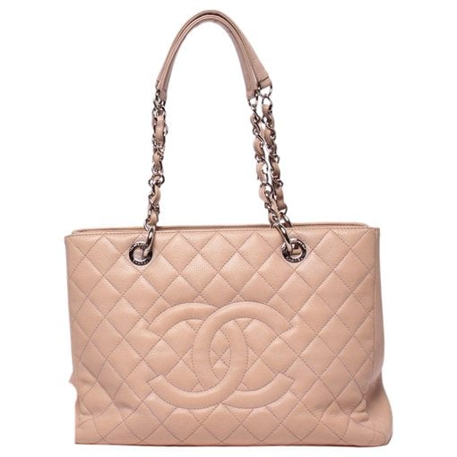 Grand shopping leather tote
