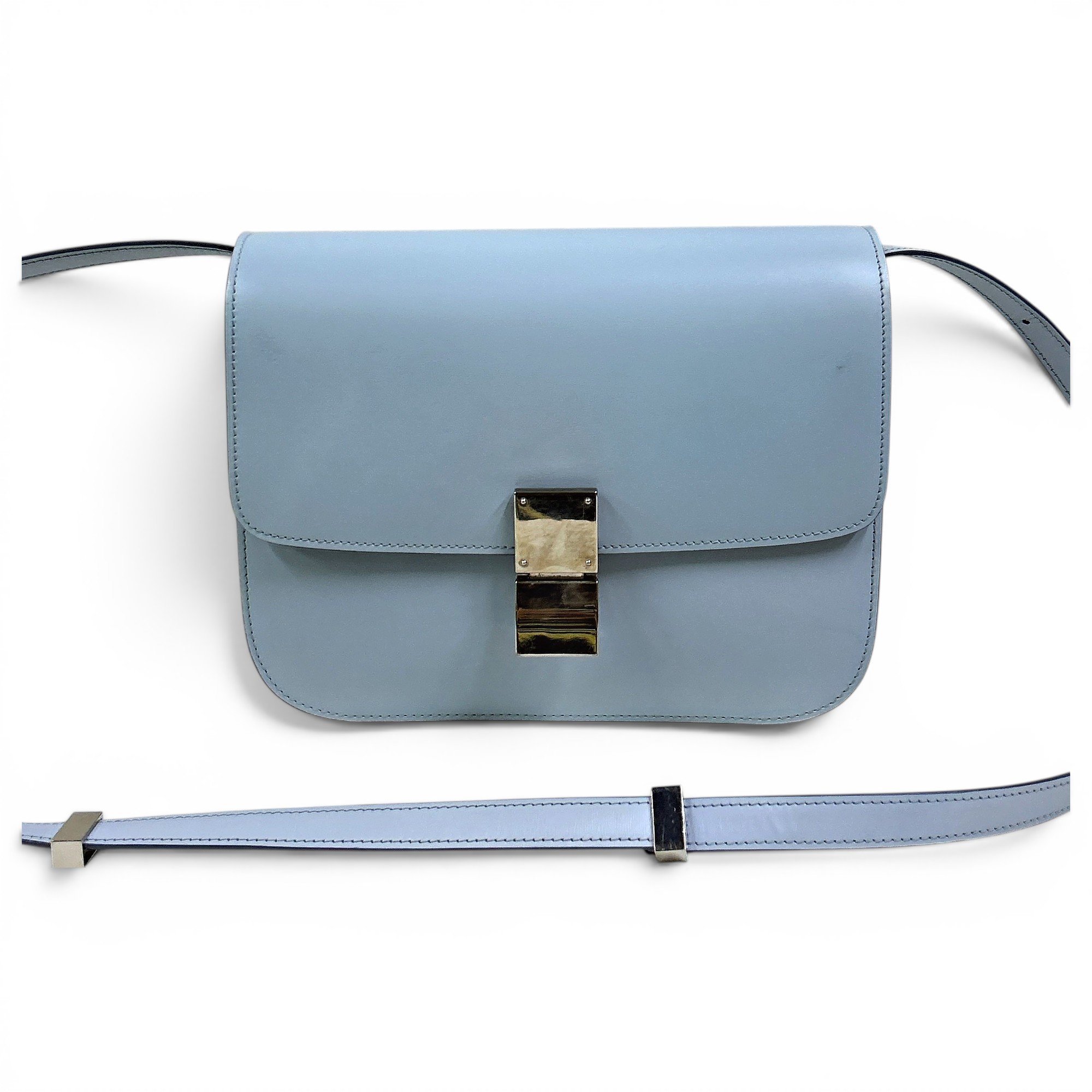 Classic leather handbag