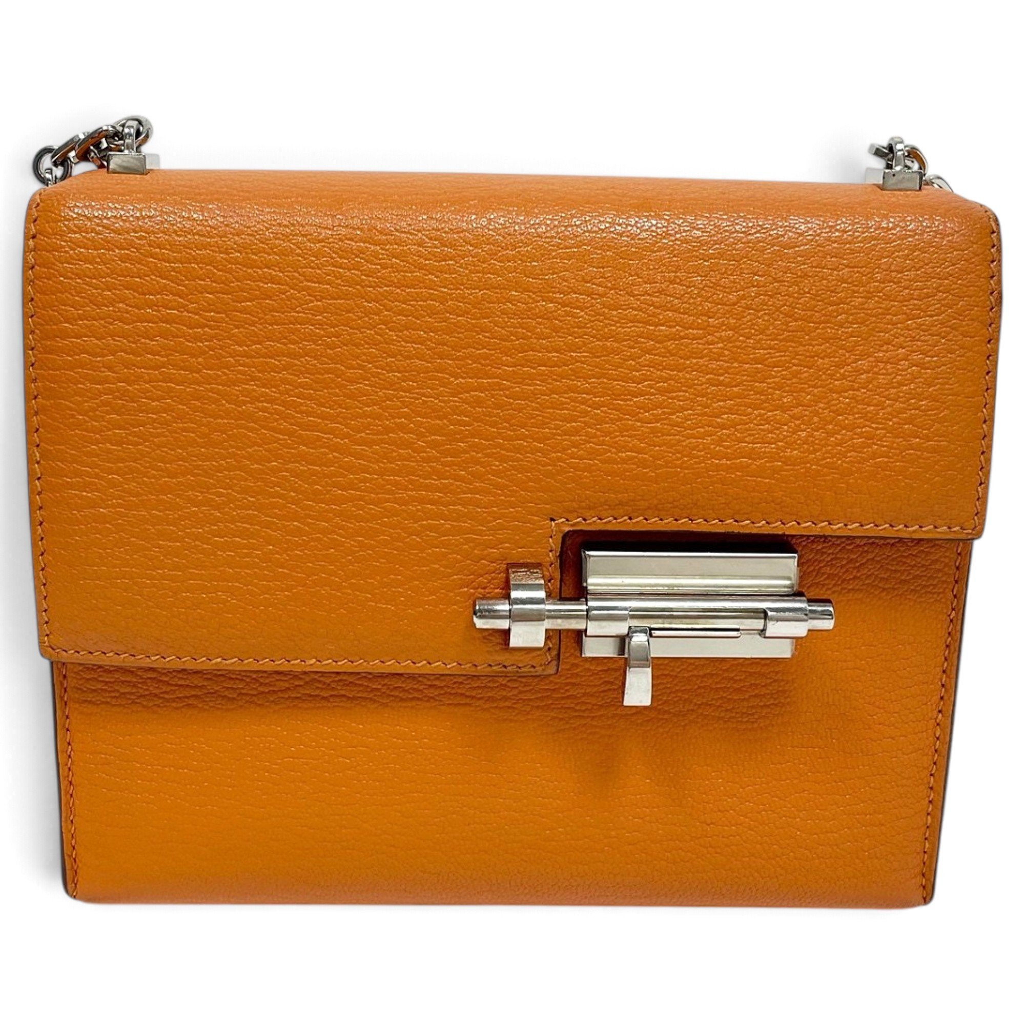 Verrou Mini leather handbag