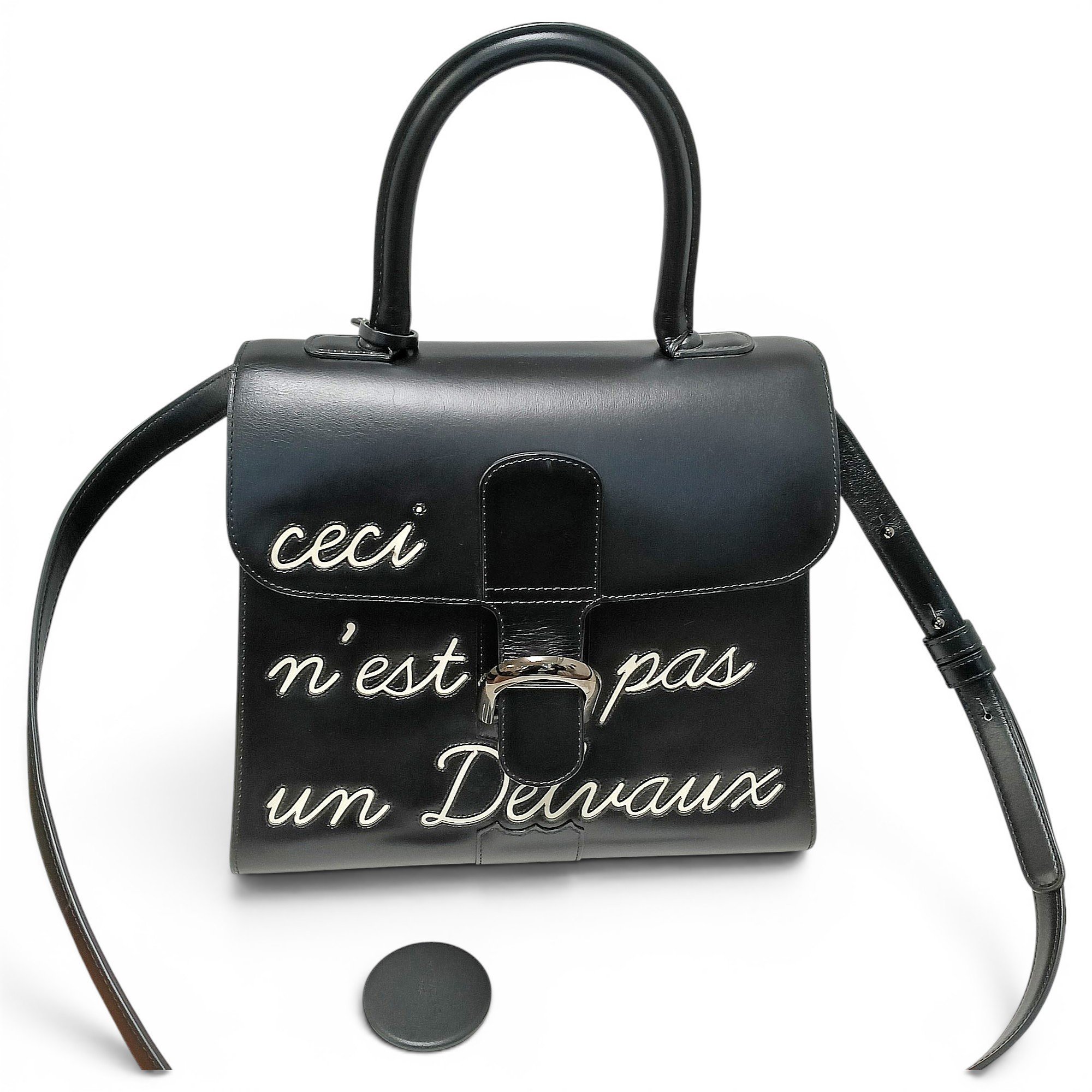 Brillant leather crossbody bag