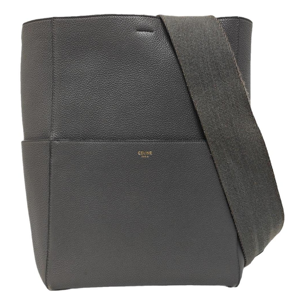 Seau Sangle leather tote