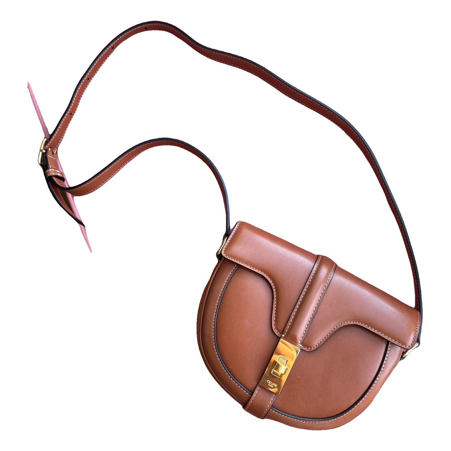 SAC 16 BESACE leather handbag