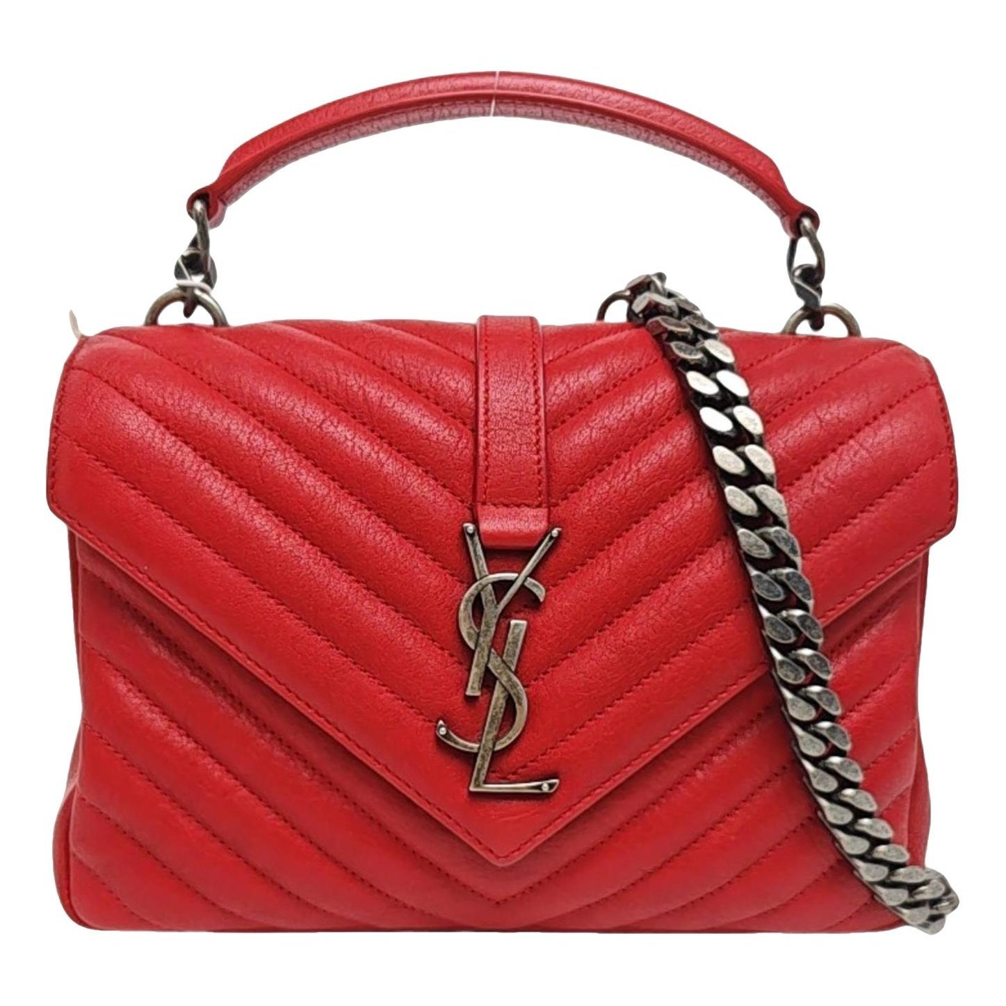 Leather handbag