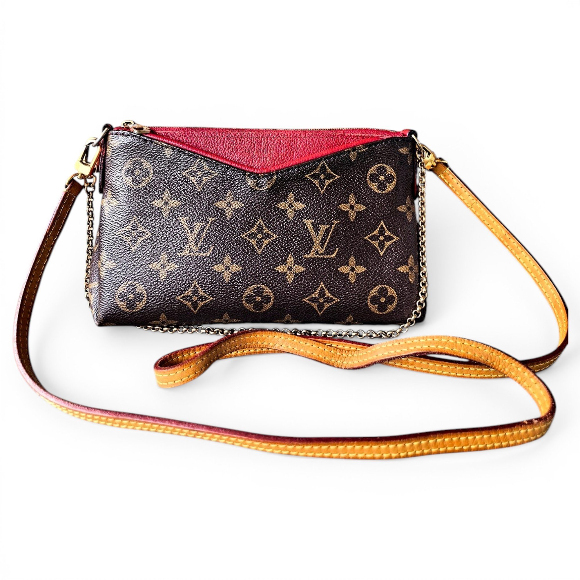 Pallas leather crossbody bag