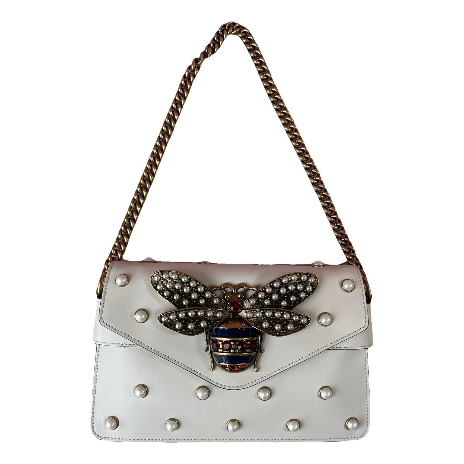 Queen Margaret leather crossbody bag