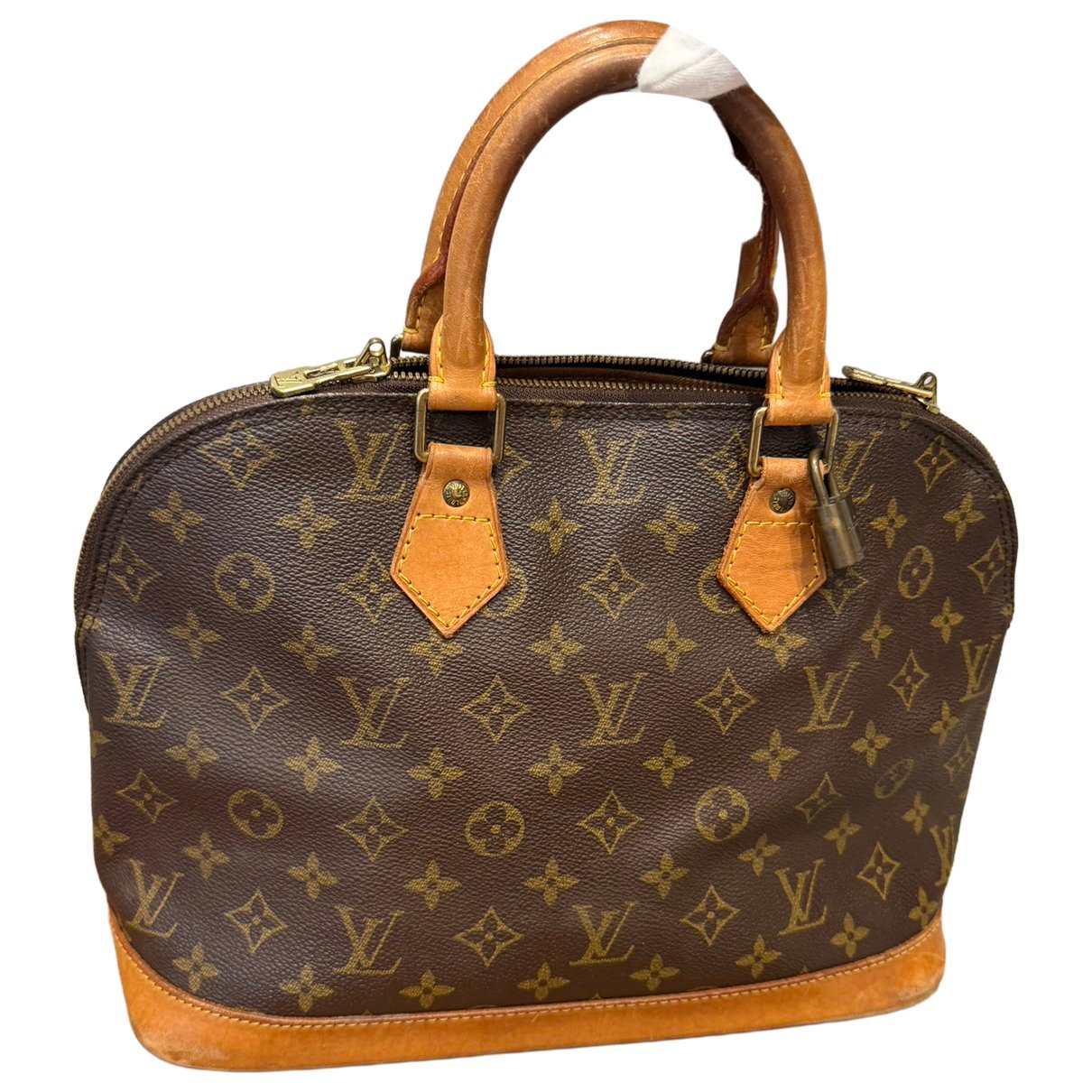 Alma leather handbag