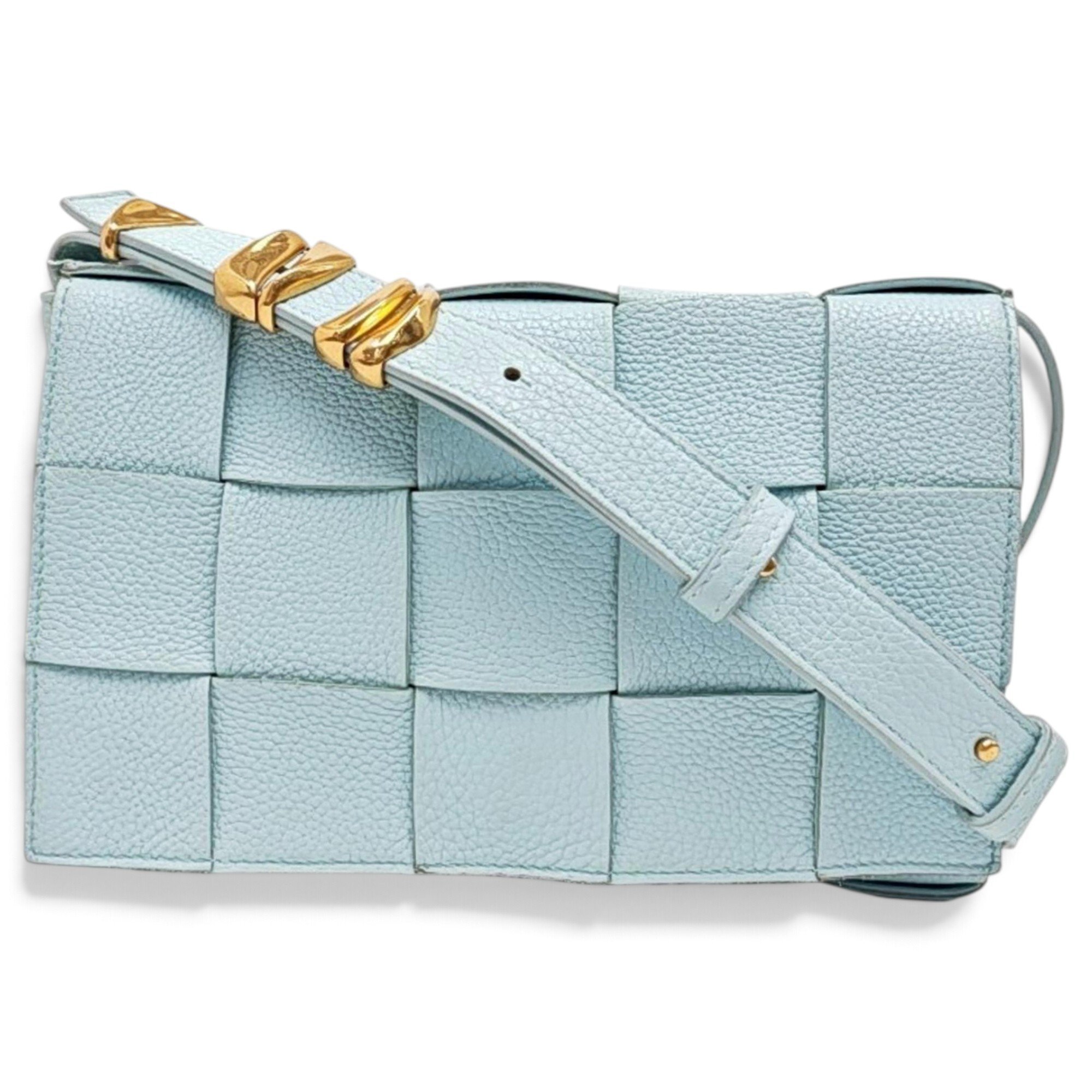 Cassette leather crossbody bag